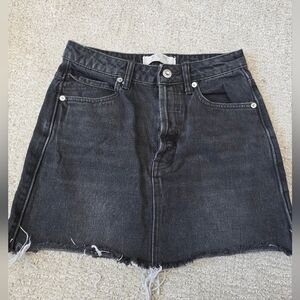 We The Free Denim Mini Skirt